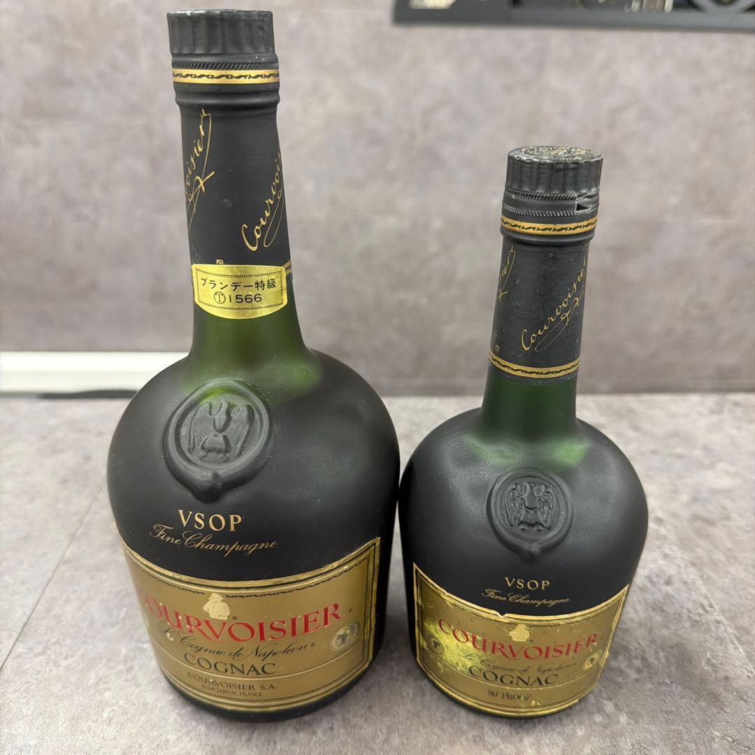 古酒　NAPOLEON　COGNAC　COURVOISIER　クルボアジェ　4本