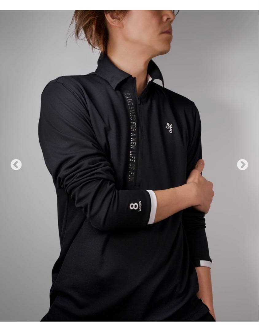 まなさとハチヤーズ(8YARDS)ロングスリーブ XL ゴルフウェア