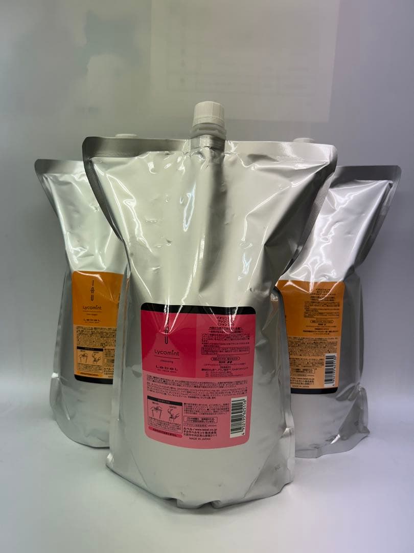 ルベル　イオリコミントシャンプー、トリートメント2500ml詰替