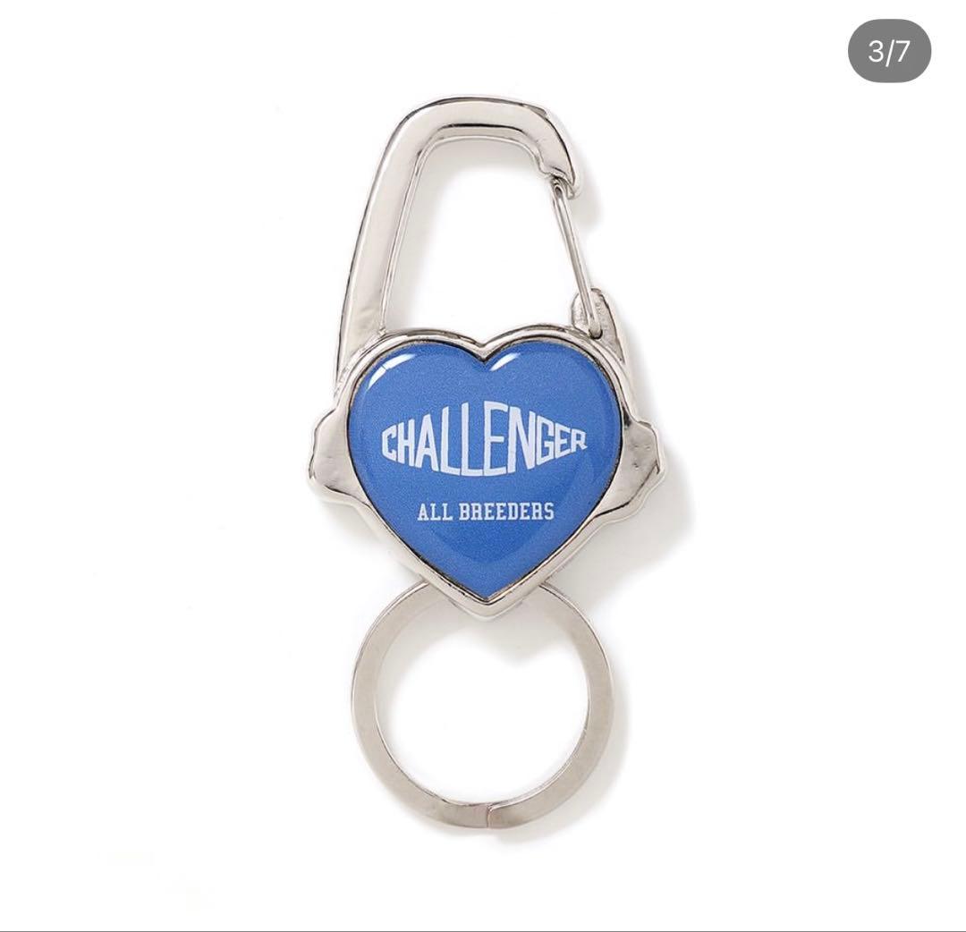 CHALLENGER ハート型　カラビナ