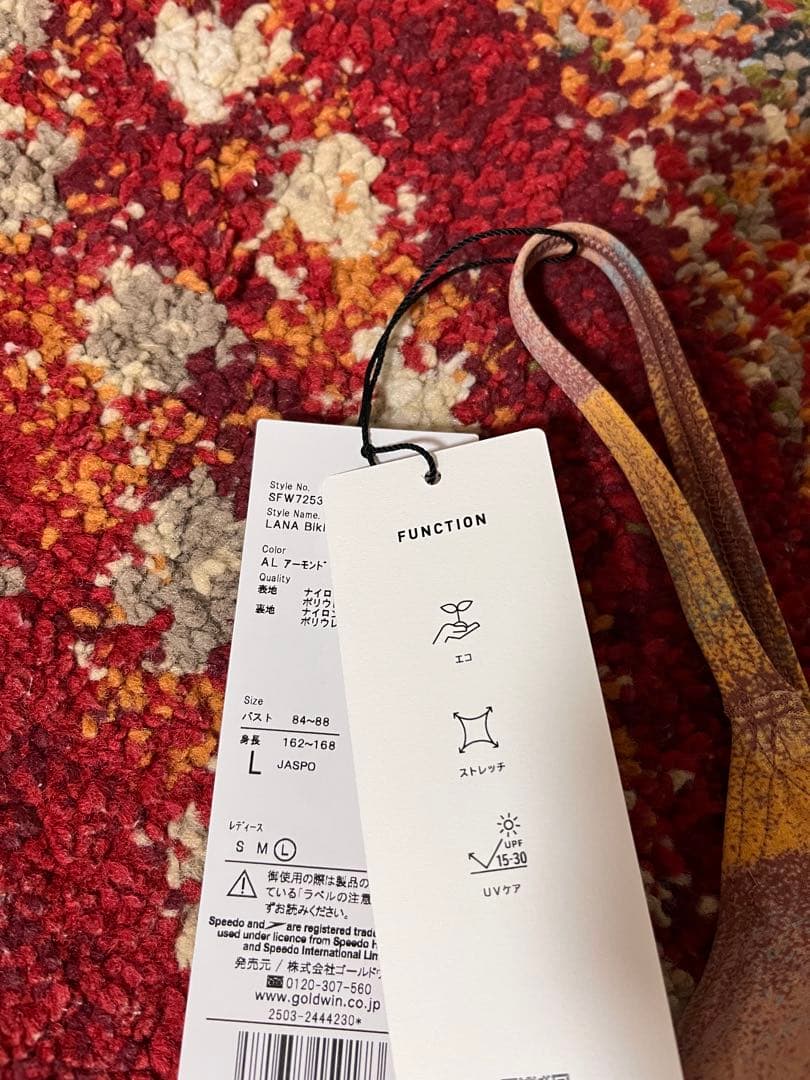 Speedo breath スピード　ラナビキニ トップス　水着