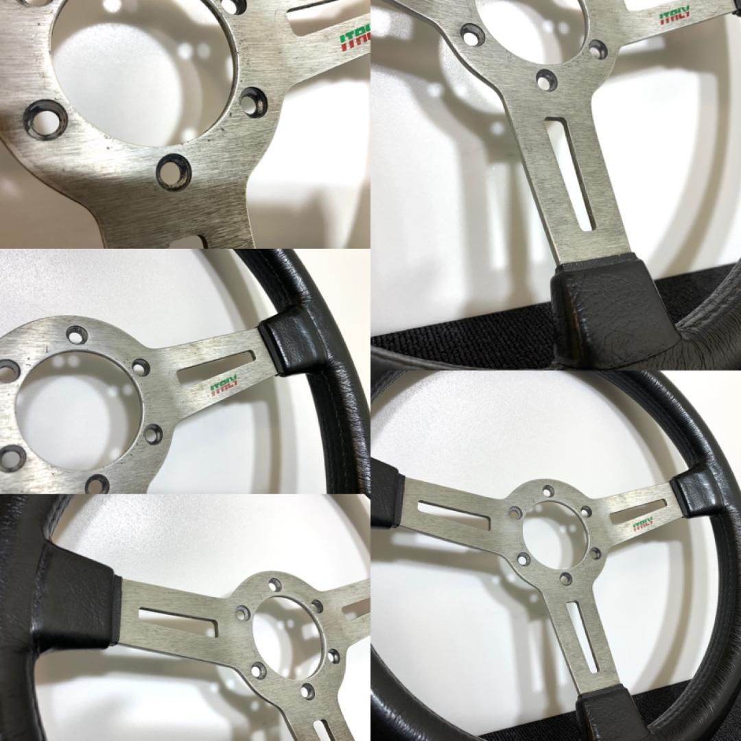 EVA エバ S104 ステアリング 35パイ ITALY 希少 当時物