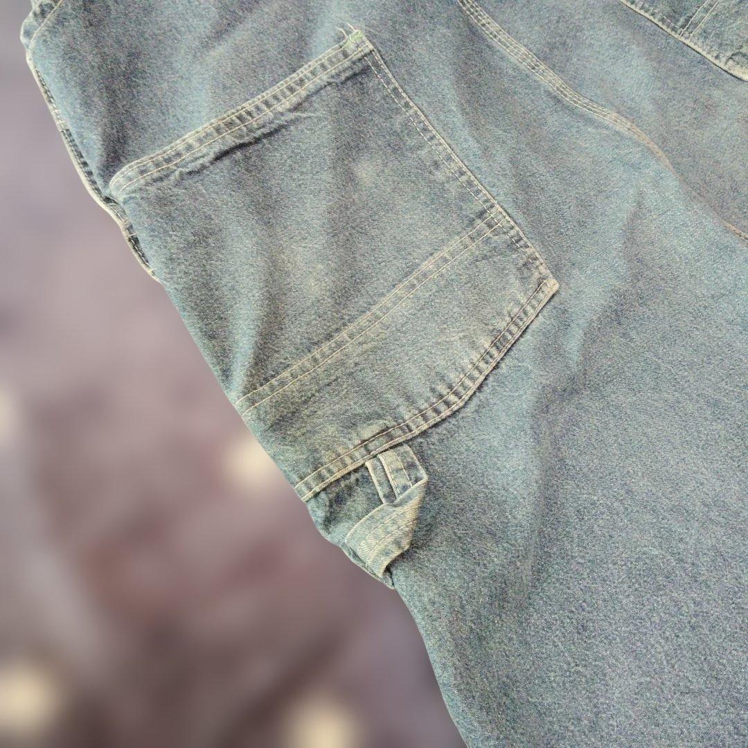 希少 60s オシュコシュ オーバーオール 緑タグ 42インチ ビンテージ