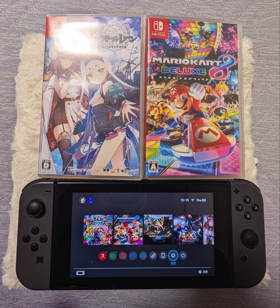 Nintendo Switch 本体 + ゲームソフト5本