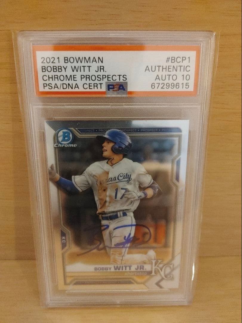 【PSA鑑定済】ボビー・ウィットジュニア 直筆サインカード