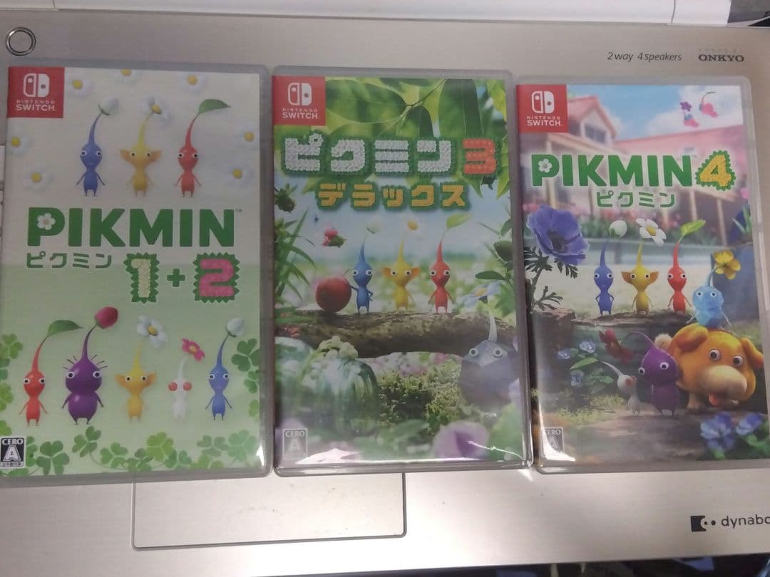 モ*チ様 Pikmin 1+2, 3, 4 セット　Switch