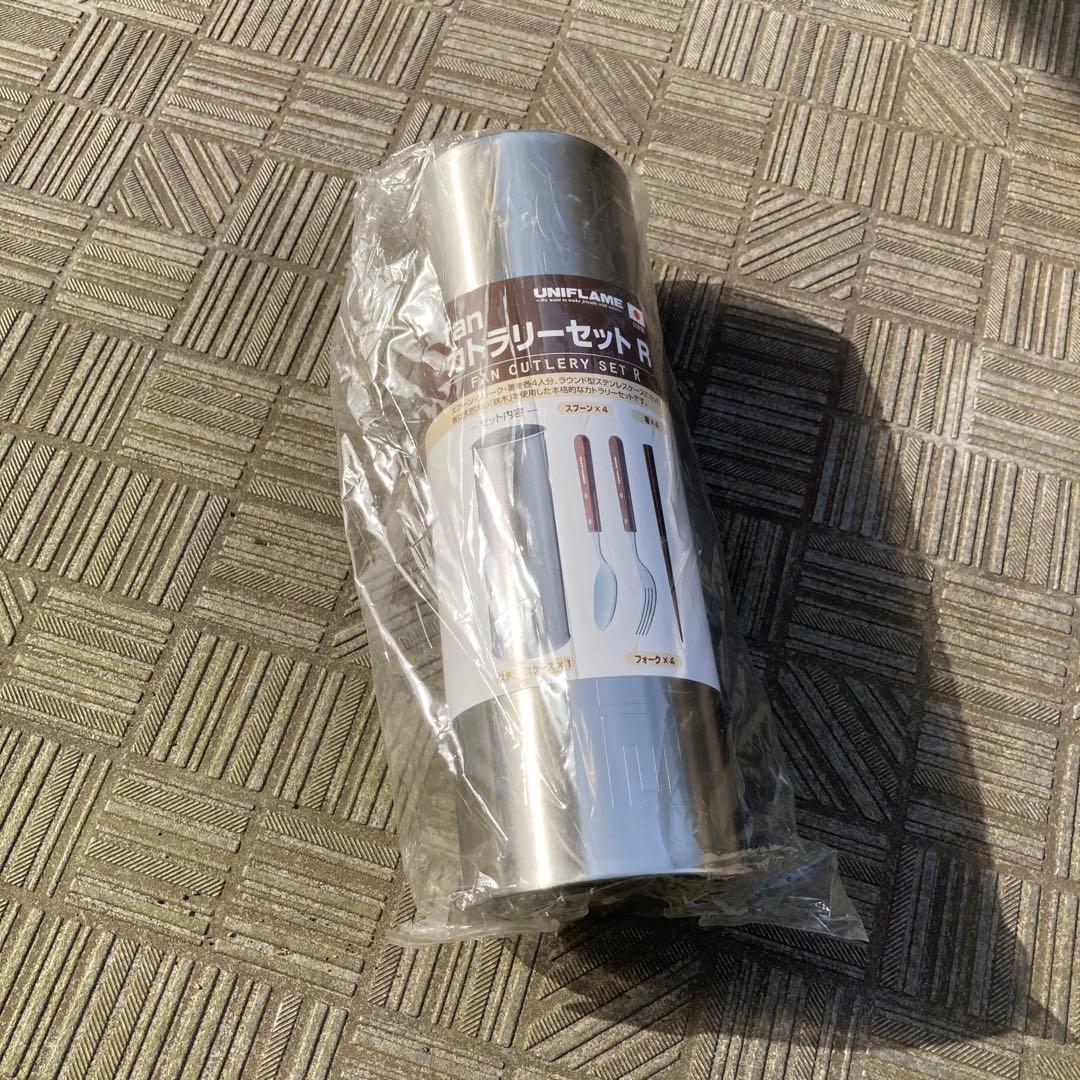 【新品未使用】UNIFLAME カトラリーセット