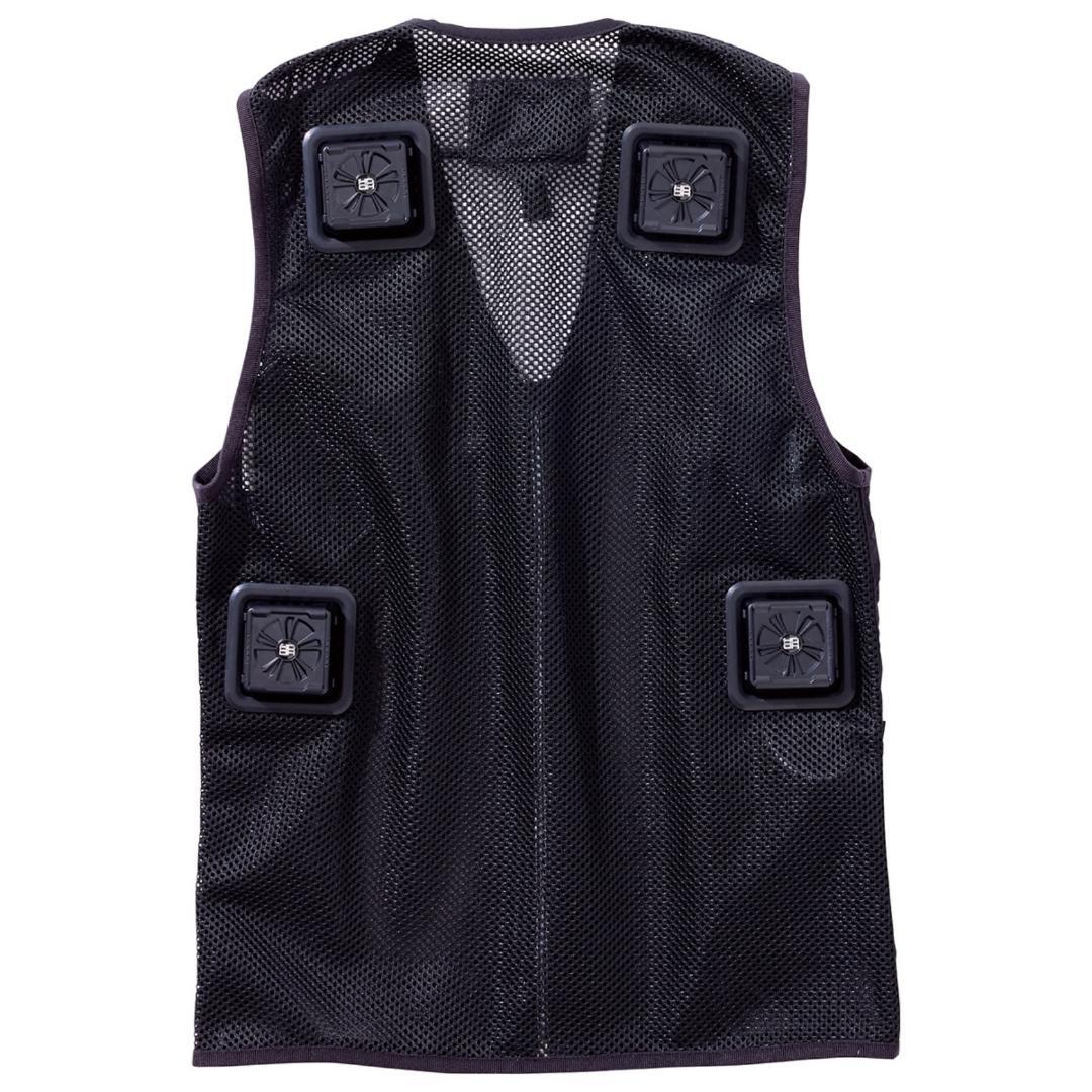 【動作OK】快適ウェア ペルチェベストセット PV555 村上被服 Mサイズ 黒