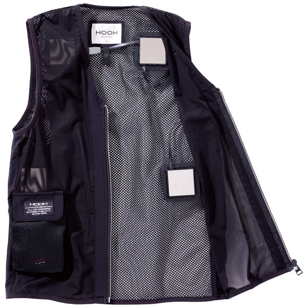 【動作OK】快適ウェア ペルチェベストセット PV555 村上被服 Mサイズ 黒