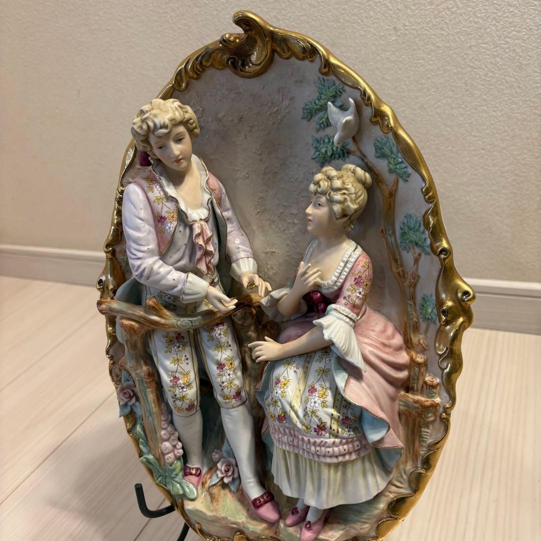 T*n様 【美品】 アンティークドール 陶器人形 マイセン 瀬戸 昭和レトロ