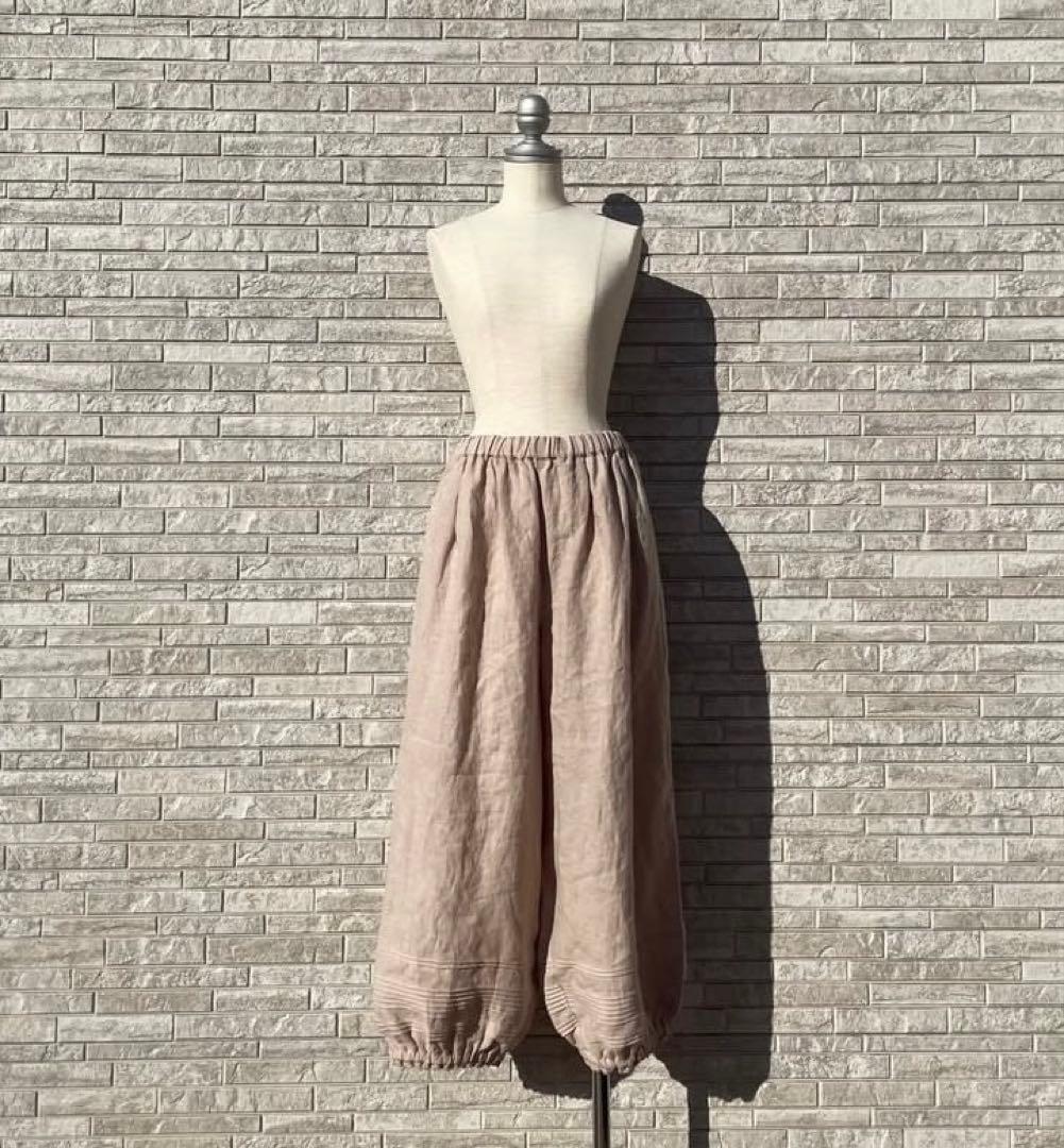 sm2 ◾️立川限定▪️リネンルナポケットフリルパンツ