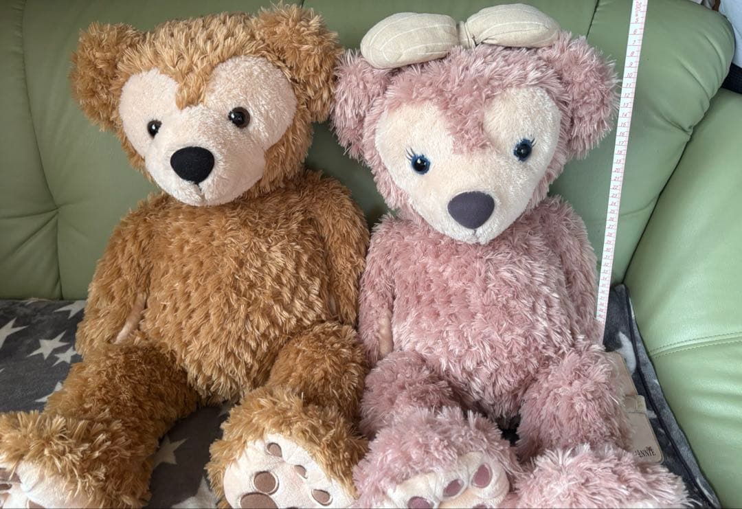 Disney ディズニー ダッフィー シェリーメイ 大きめ Mサイズ 旧L