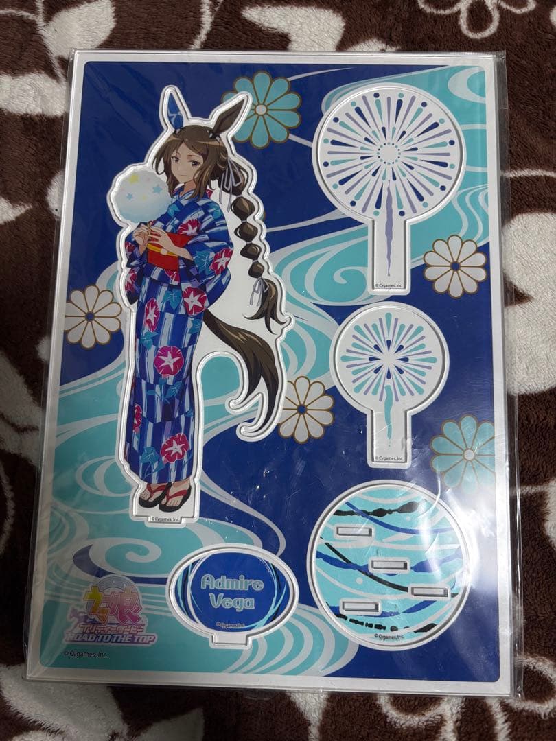 アドマイヤベガ　TSUTAYAコラボ　MEGA アクリルスタンド