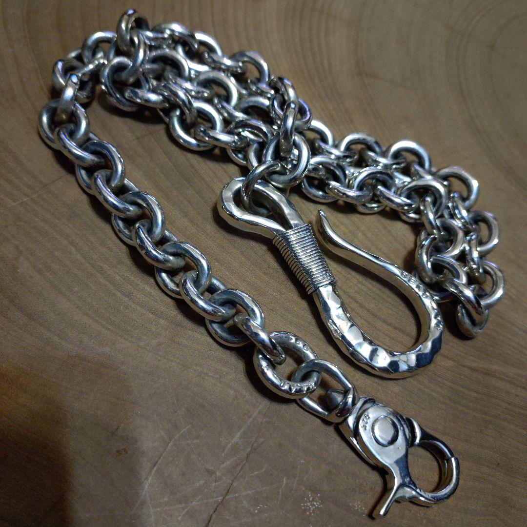 専用品　ビーズ屋公ちゃん　シルバーウォレットチェーン