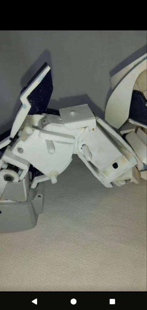 旧キットタカラ1/48ダグラム改造完成品 朽ちダグラムポーズ可能 ジオラマ付き