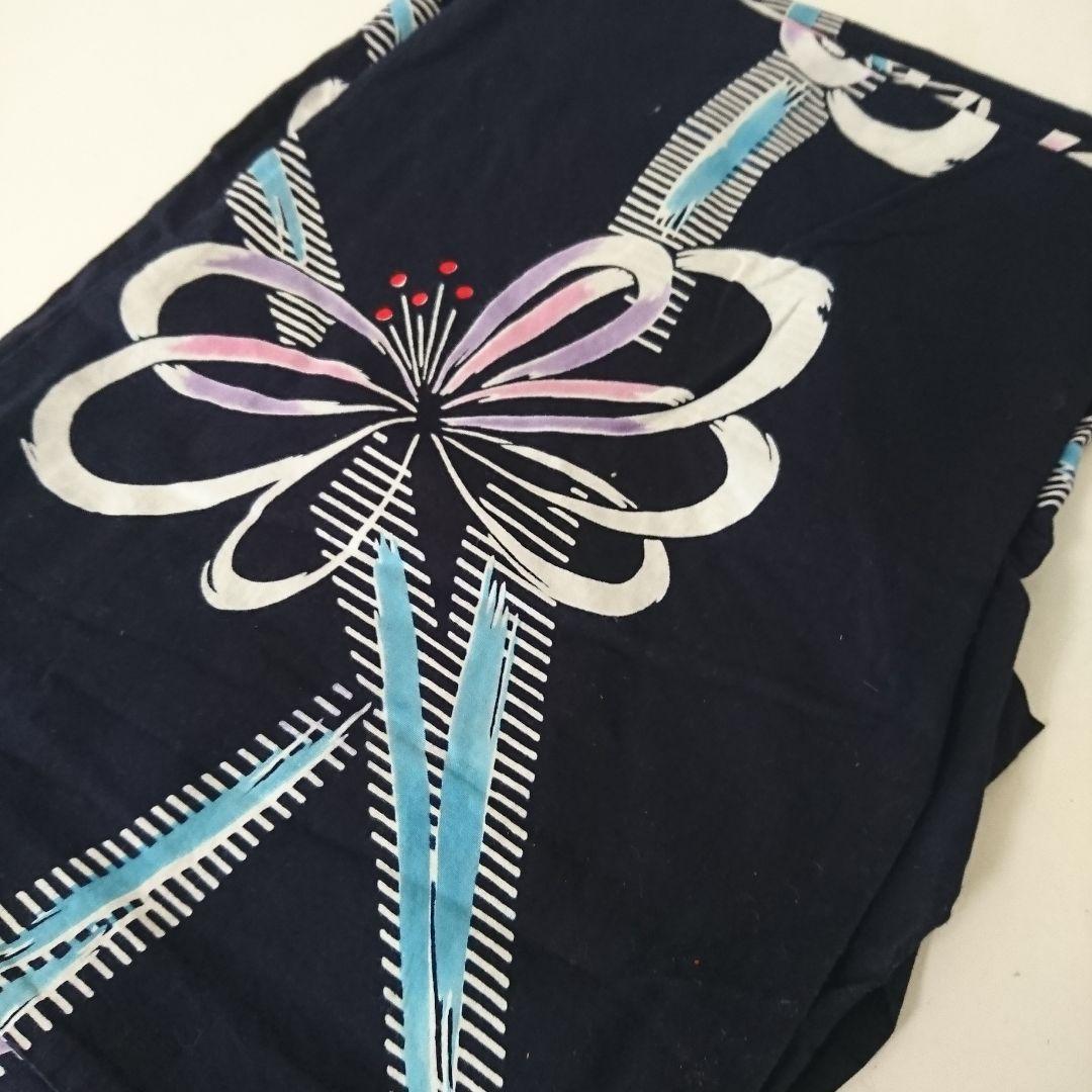 1465★浴衣 藍染 本染め 10枚セット おまとめ リメイク素材 ゆかた