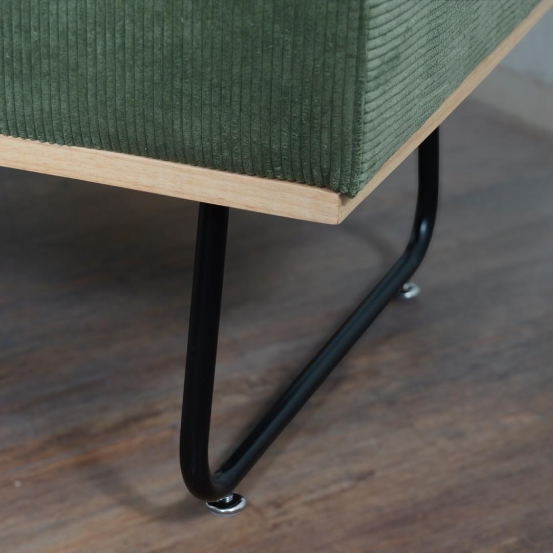 送料無料【新品訳あり】幅105cm コーデュロイ生地 2P ソファ　アウトレット