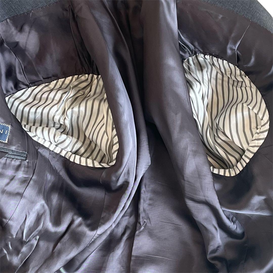 ✨良品✨ LARDINI×ロロピアーナ Super110’s 高級 グレー 50