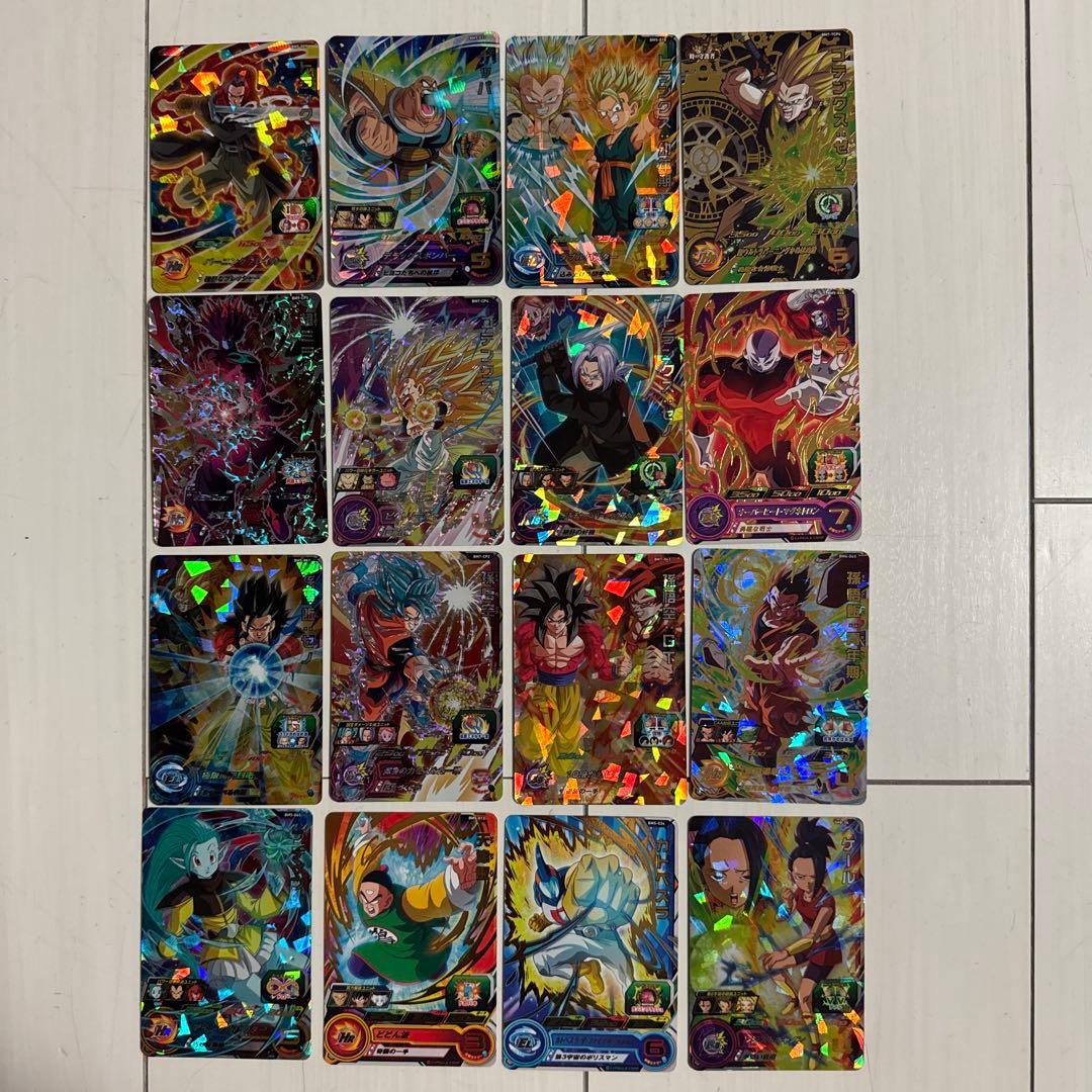 当時物・希少　スーパードラゴンボールヒーローズ　カード16枚　マイナーシール