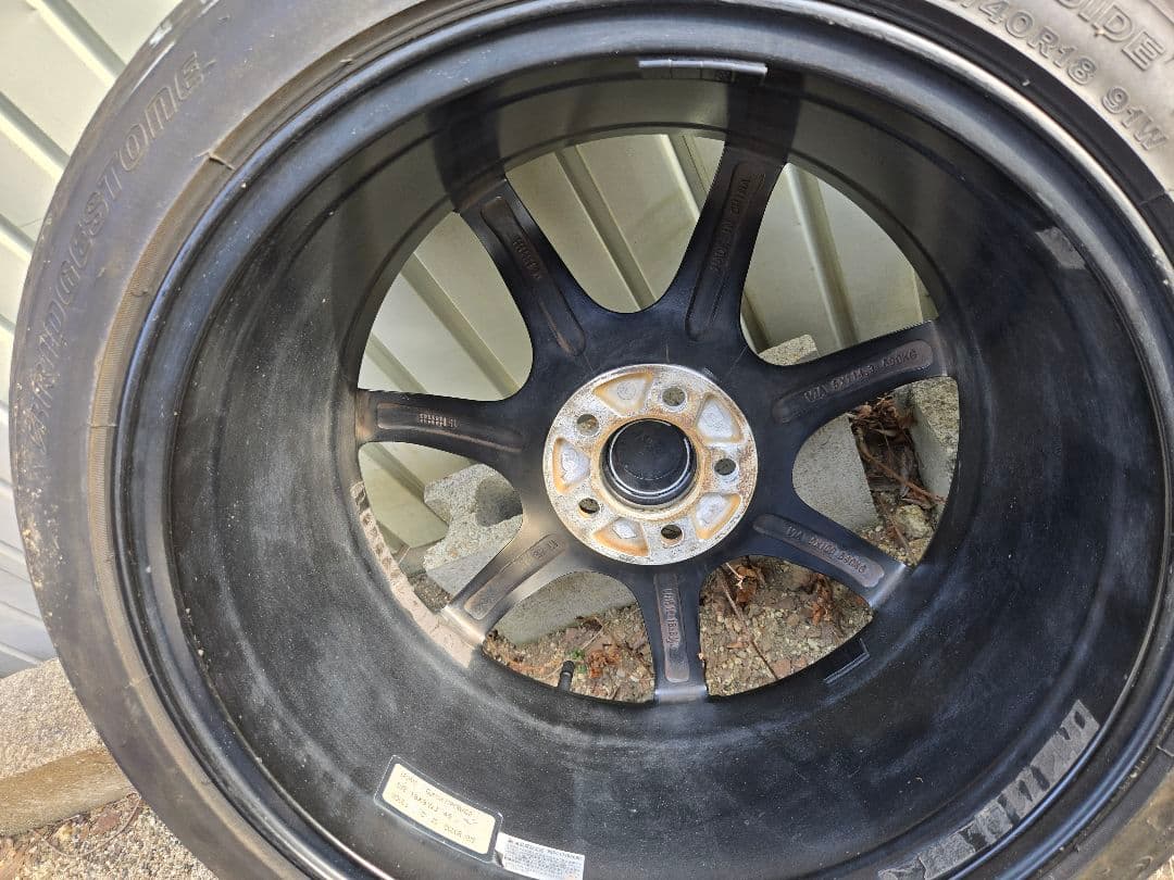 レイズマルカ18インチ8.5jタイヤホイール