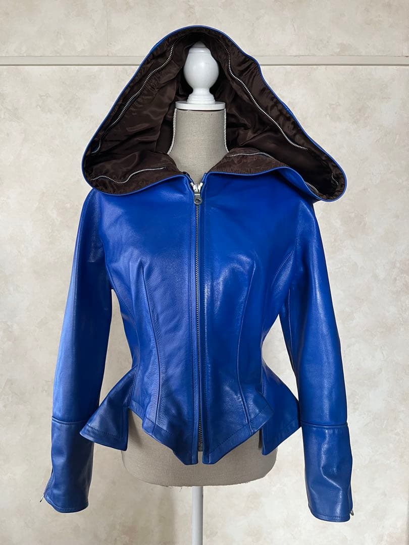 ヴィンテージ YohjiYamamoto希少新品未使用　レザーブルゾン羽付　M