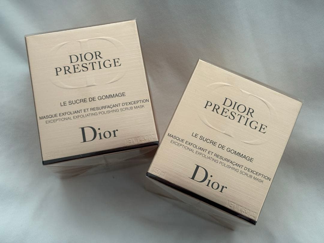 早い者勝ち！ディオール プレステージルゴマージュ150ml新品未開封x2個セット