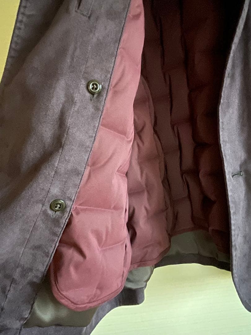 JOSEPH ABBOUD ダウンライナー付2WAYスウェードダウン ブルゾン