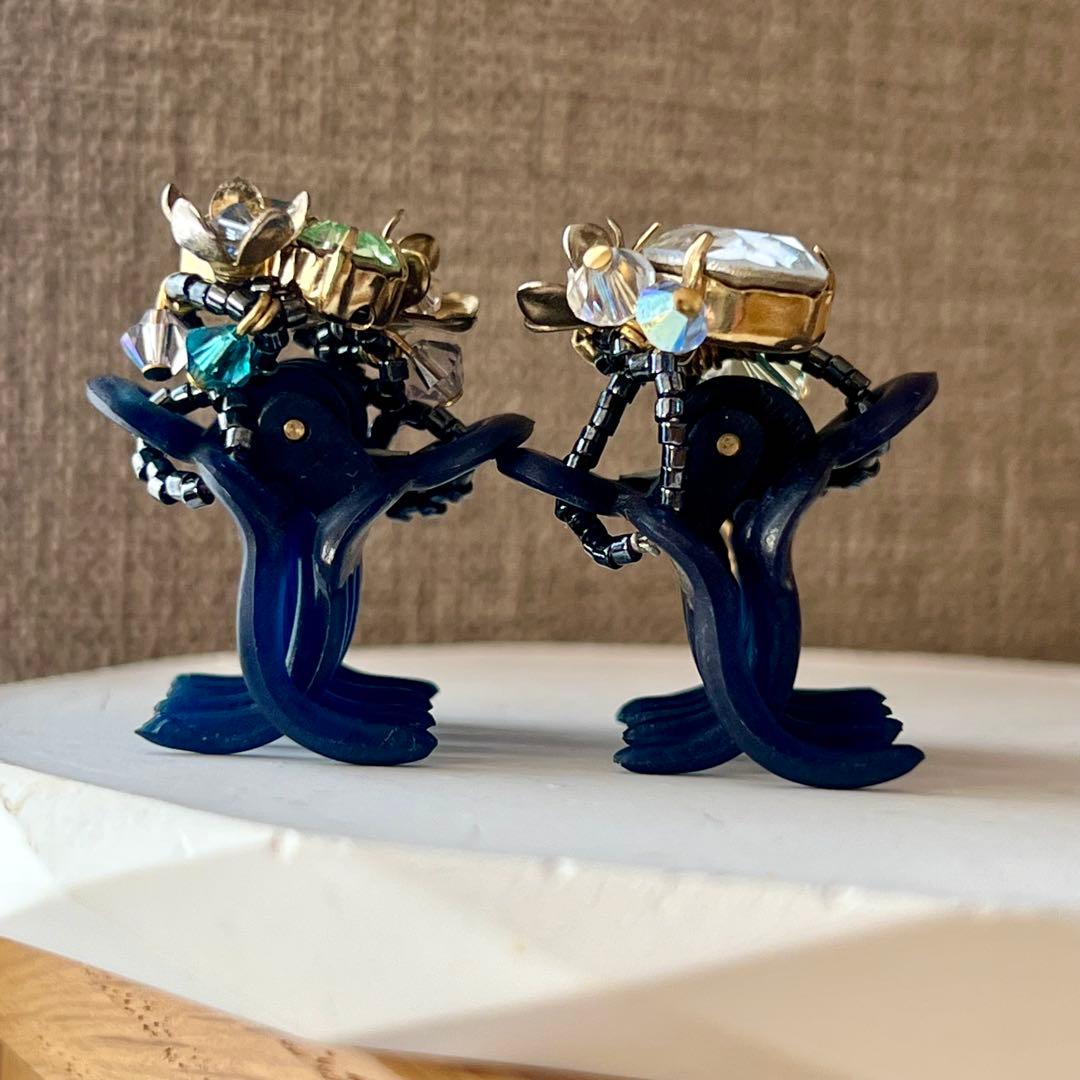 【最終価格】コンプレックスビズ　ホイップクリップ　ブルーミックス　フラワー