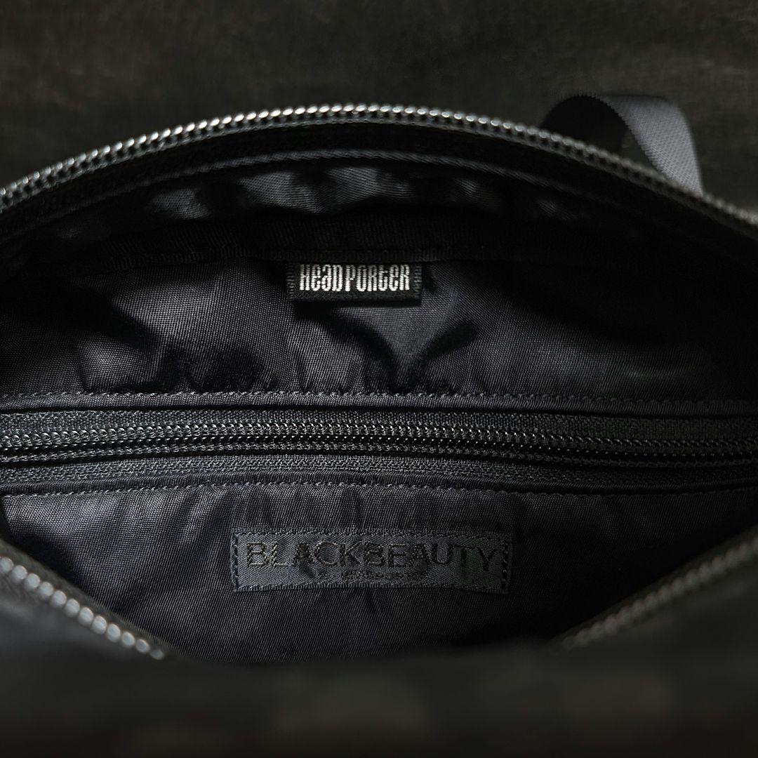 HEADPORTER BLACKBEAUTY 吉田カバン ボディバッグ ヒョウ柄