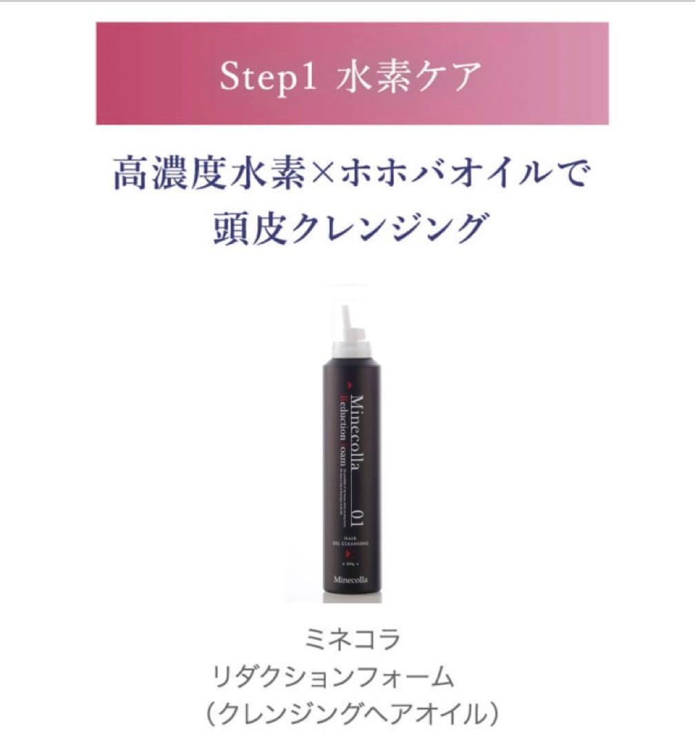 ミネコラパーフェクト3 バイオレット　3点セット　水素ケア　白髪ケア