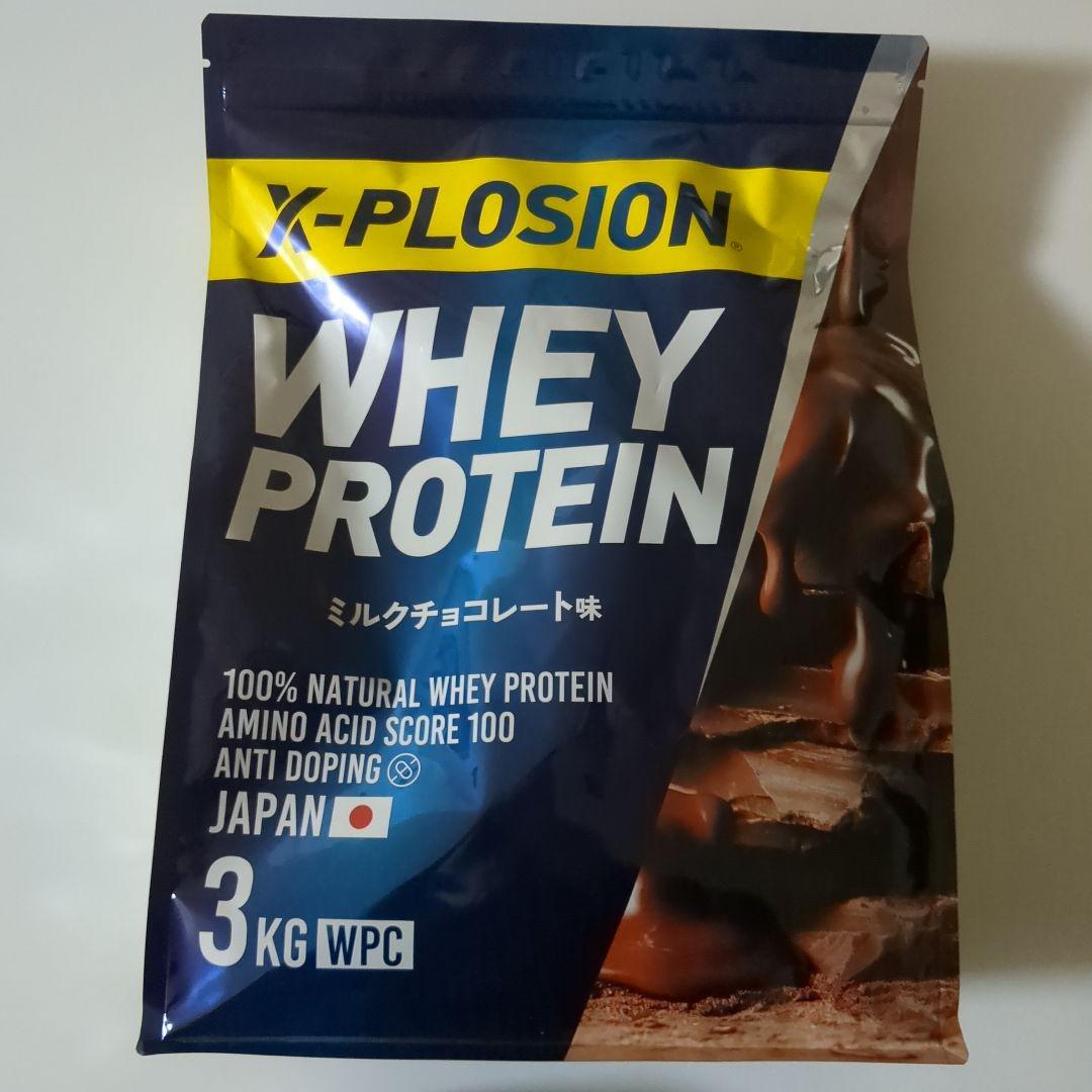 【未開封】エクスプロージョン ホエイプロテイン チョコレート味 3kg
