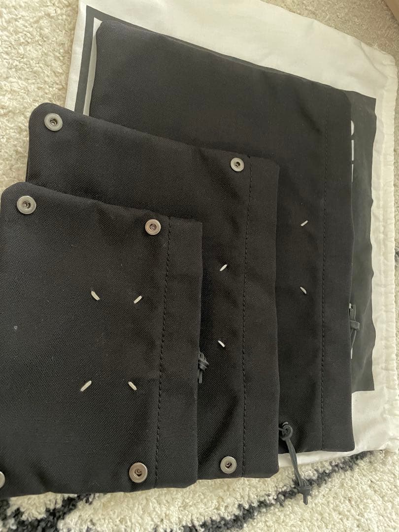 j*u様 Maison Margiela 3Set Pouch Bag 19ss
