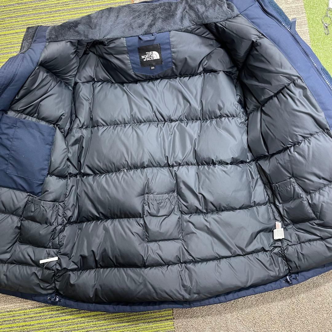 【美品】The North Face ブルー　ダウンジャケット