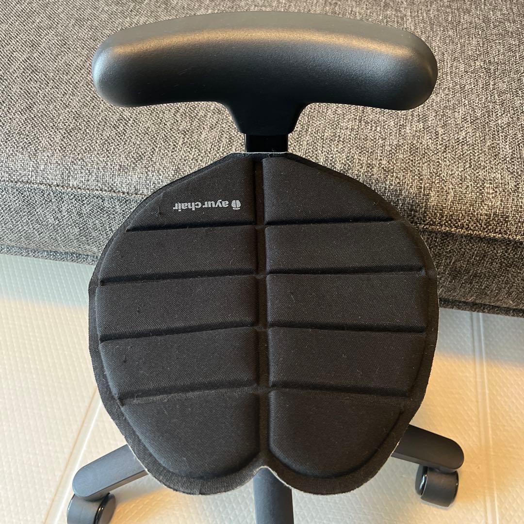 アーユルチェア　オクトパス　ブラック　体圧分散マット付