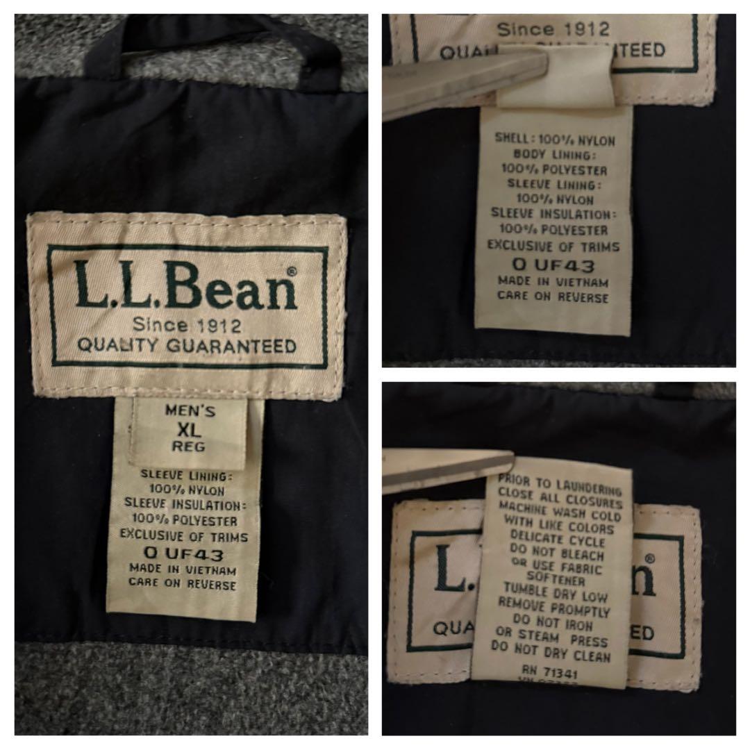 L.L.Bean90sナイロンシェルジャケットウォームアップジャケット裏フリース