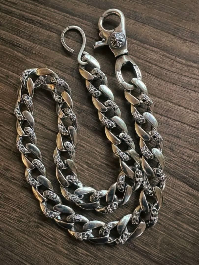 シルバーウォレットファンシーチェーン