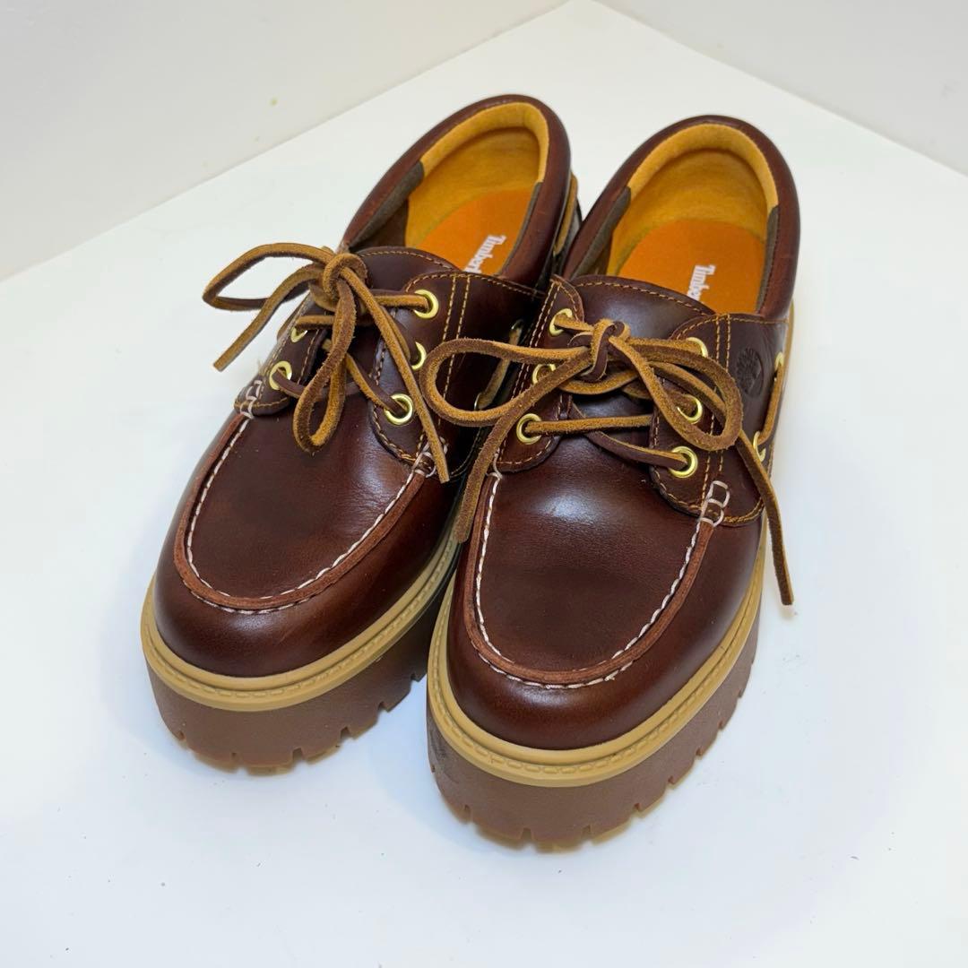 (極美品)ティンバーランド ストーンストリート ボートシューズ 23.5cm