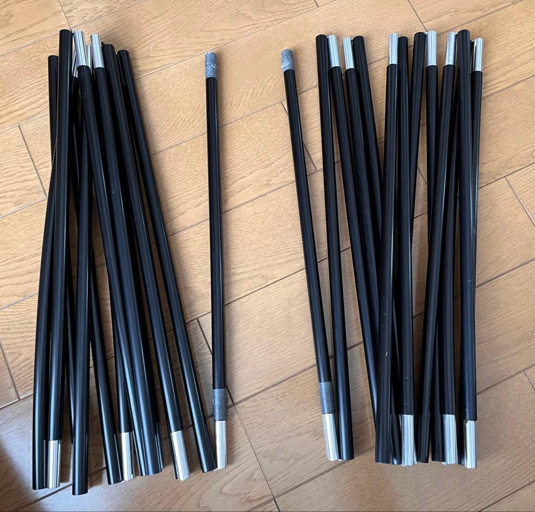 ogawa（オガワ）ヴィガスII＋（別メーカー）ポール＆ロープ＆グランドシート