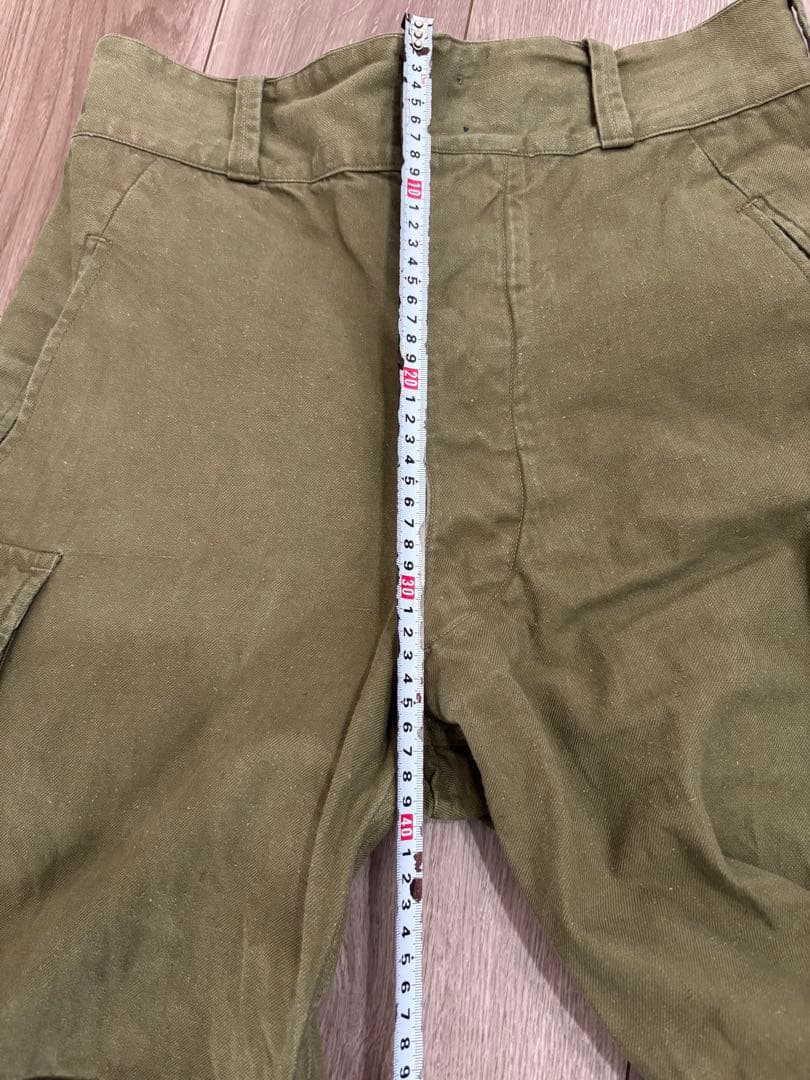 50's M47 カーゴパンツ 前期 フランス軍 サイズ33