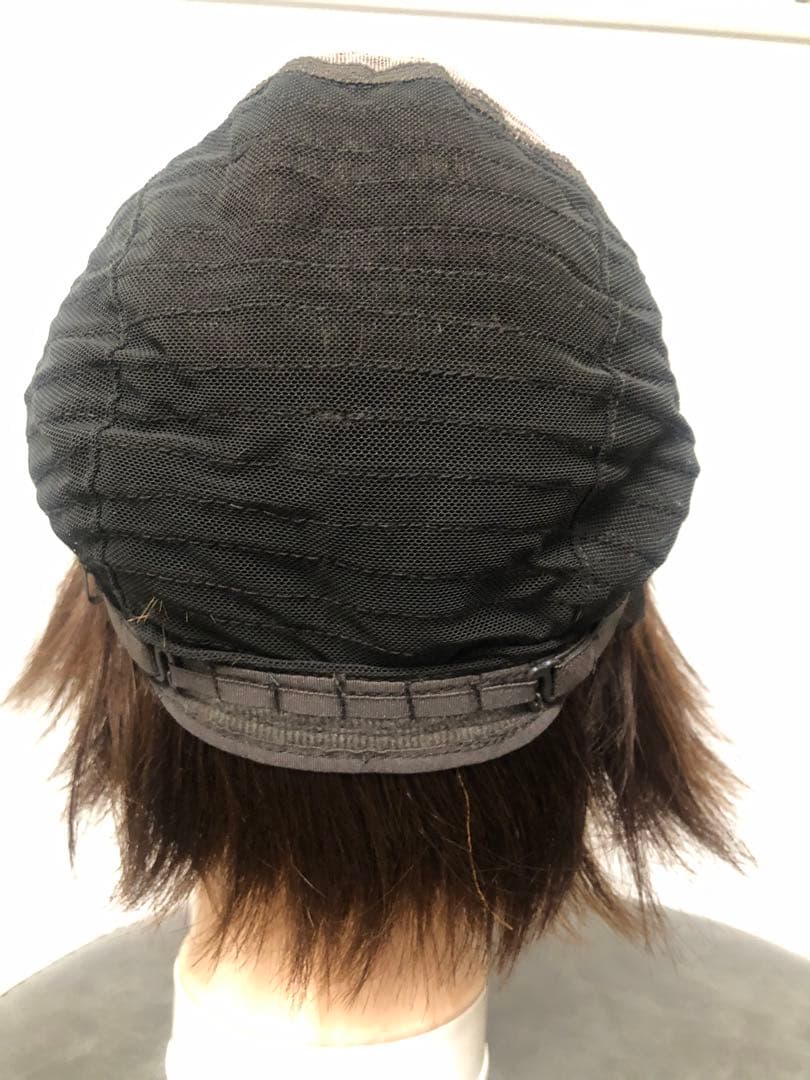 人毛ショート　ブラウン　未使用