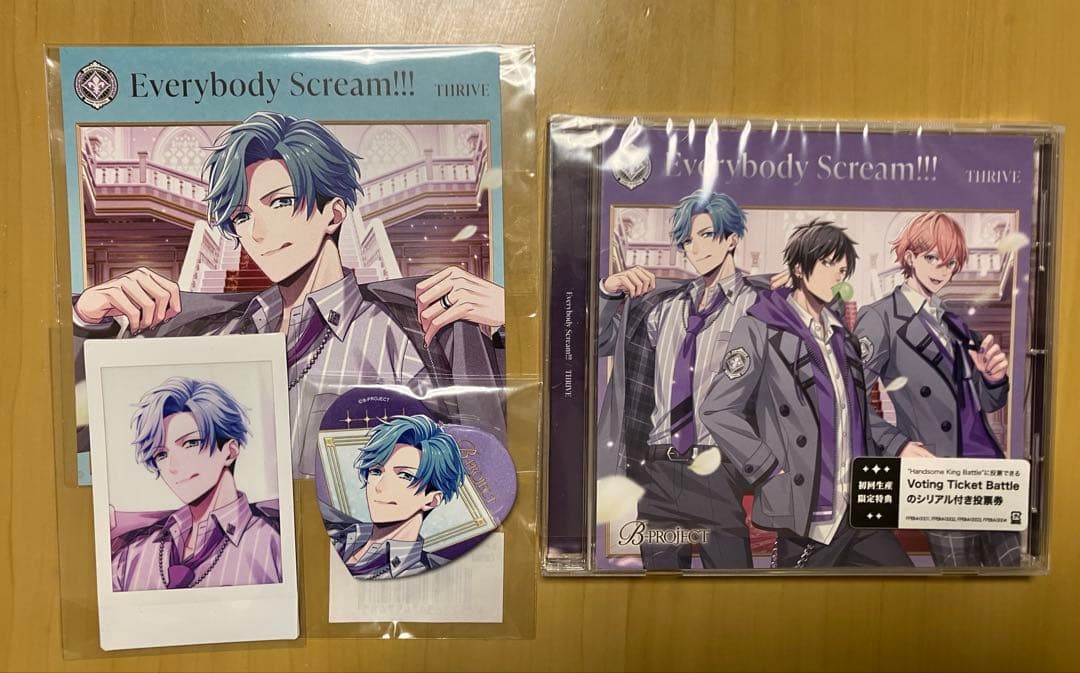 B-PROJECT Bプロ CD ソロジャケット 缶バッジ チェキ 愛染健十