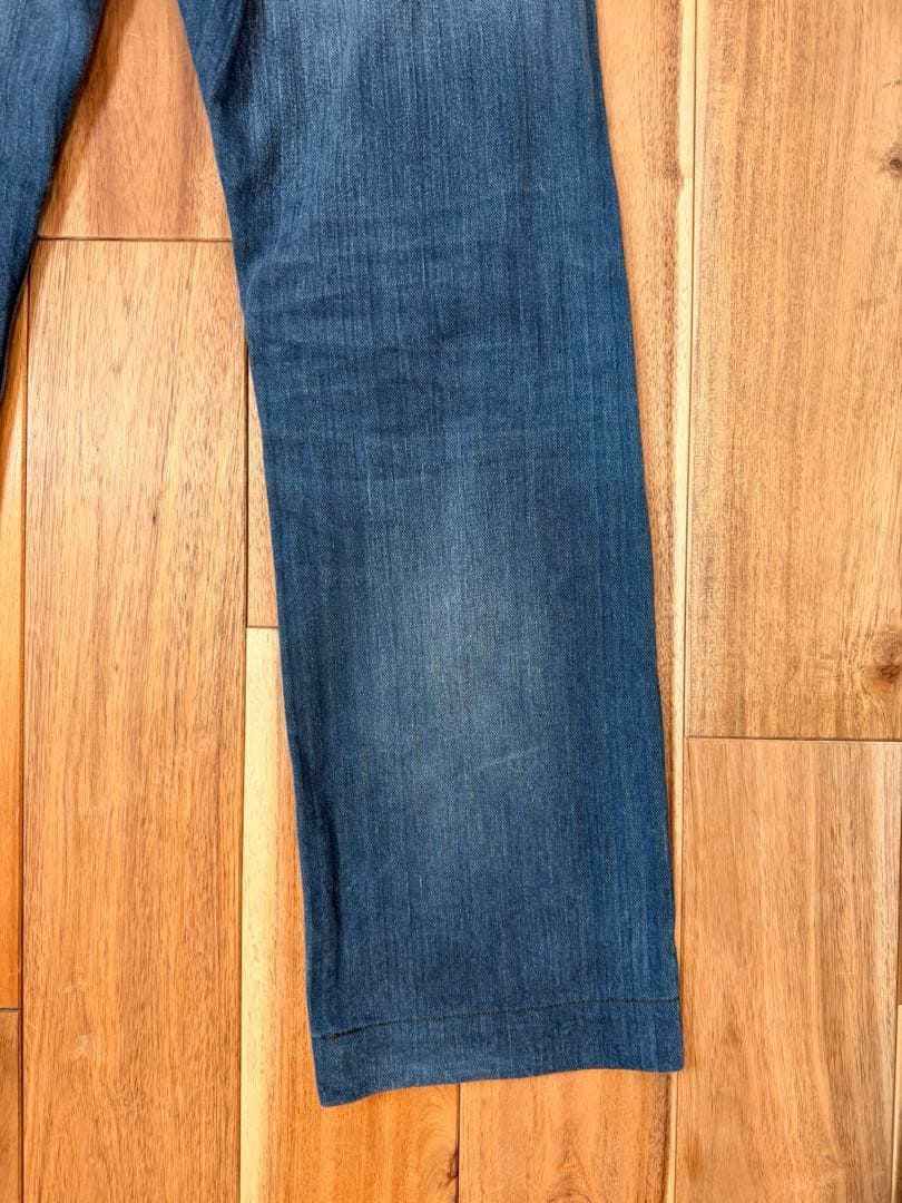 m*i様 美品RRLダブルアールエルシンチバック サスペンダー デニム 31x3