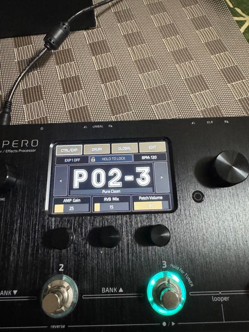 ギター Hotone Ampero