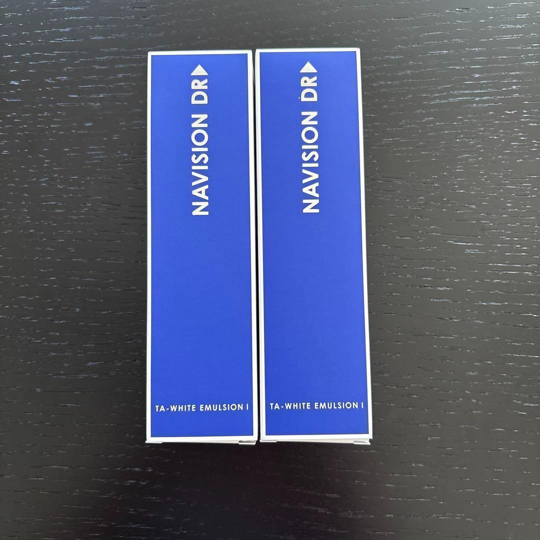 2本　ナビジョンDR TAホワイトエマルジョンⅠｎ（みずみずしくうるおうタイプ）