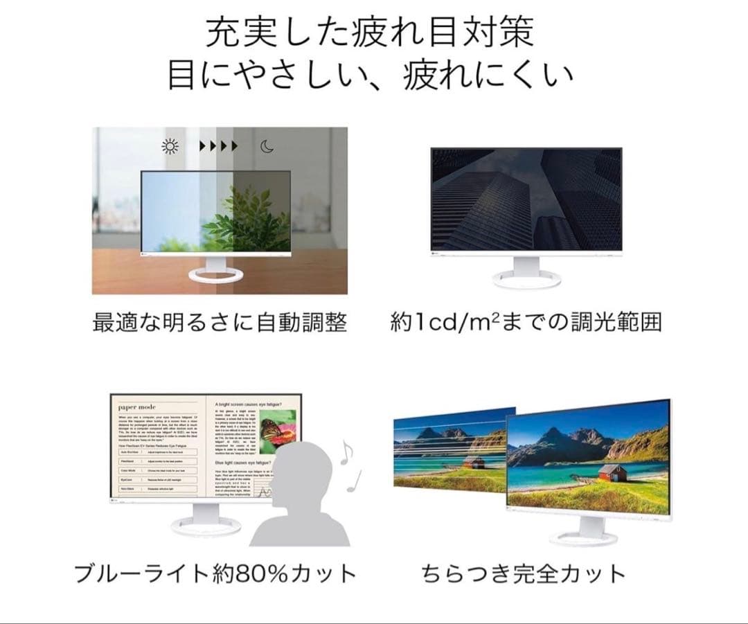 【新品未開封】EIZO FlexScan EV2760 27インチ①