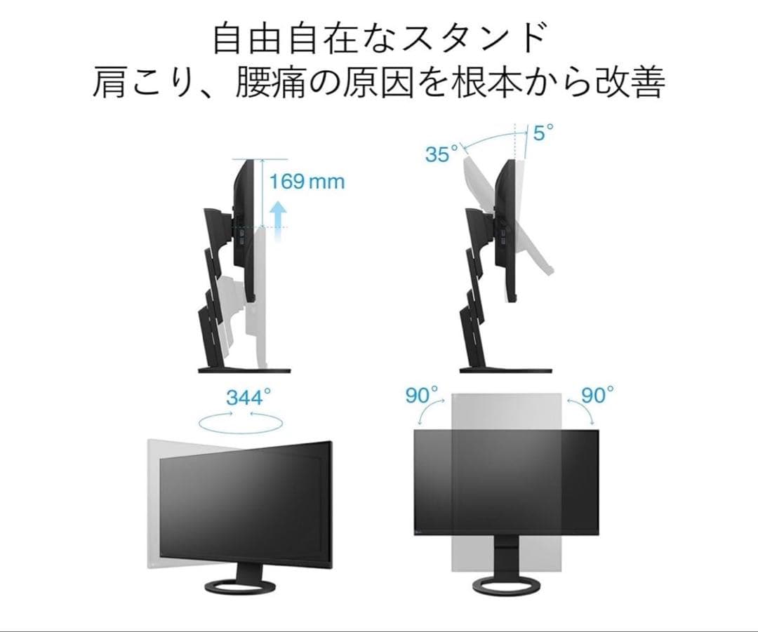 【新品未開封】EIZO FlexScan EV2760 27インチ①