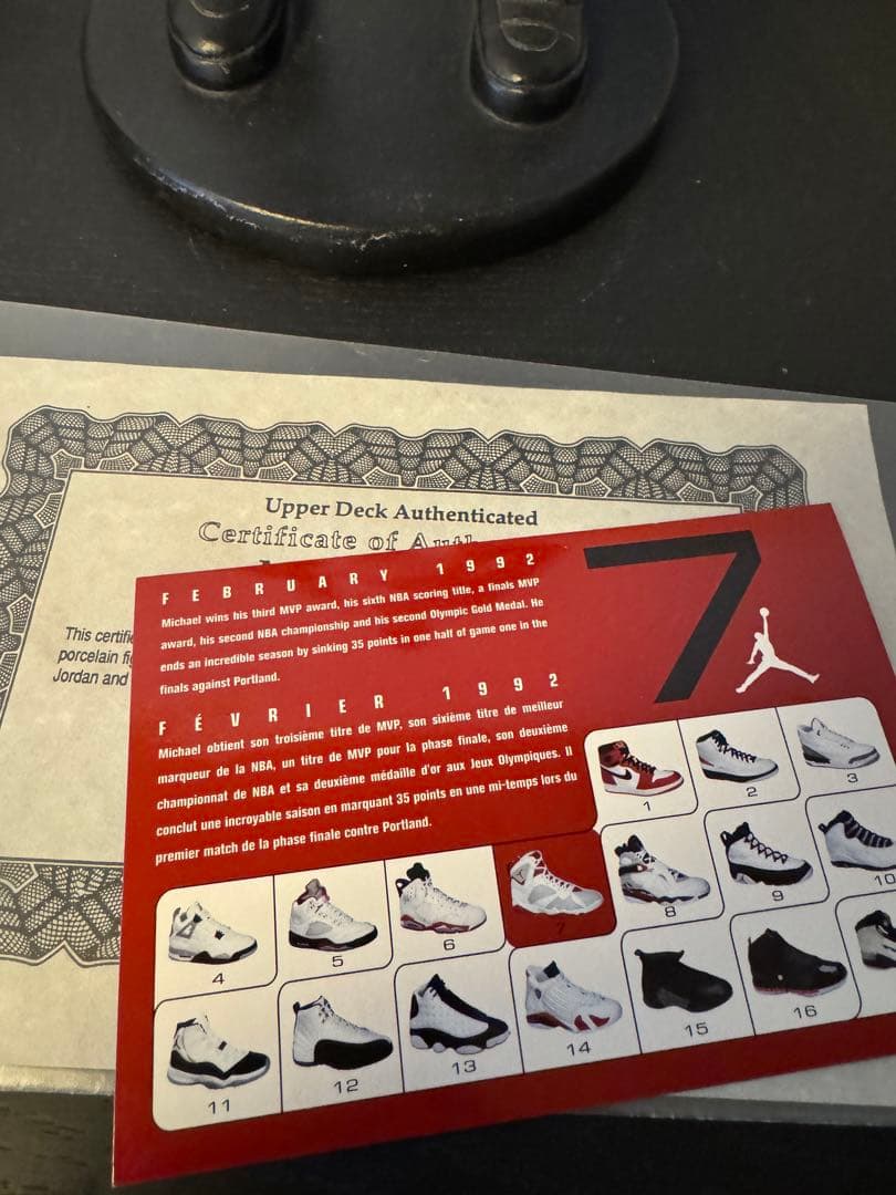 ★希少★限定1万体★マイケルジョーダンフィギュア★証明書付き
