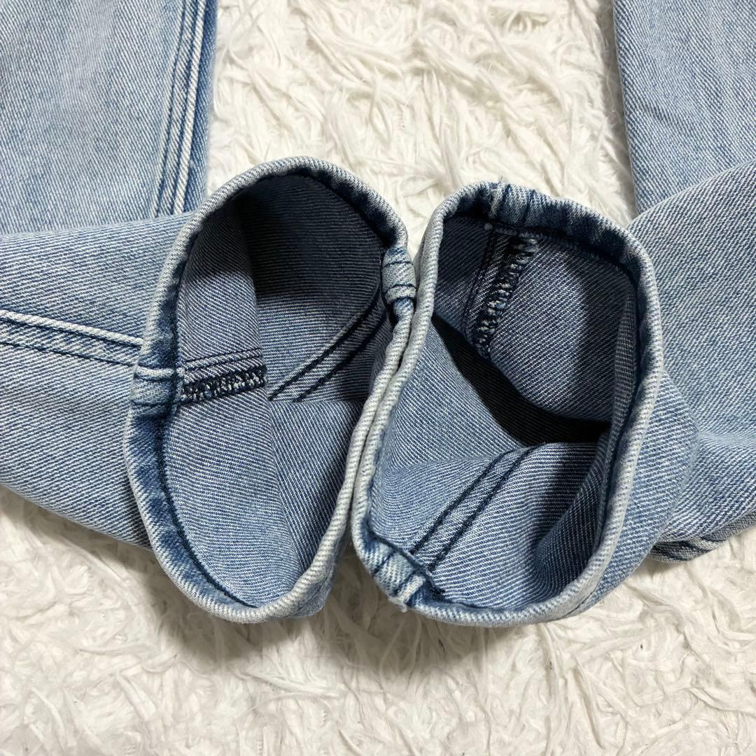 【KSUBI】スビ ダメージ加工ストレッチデニムパンツ クラッシュデニム 29