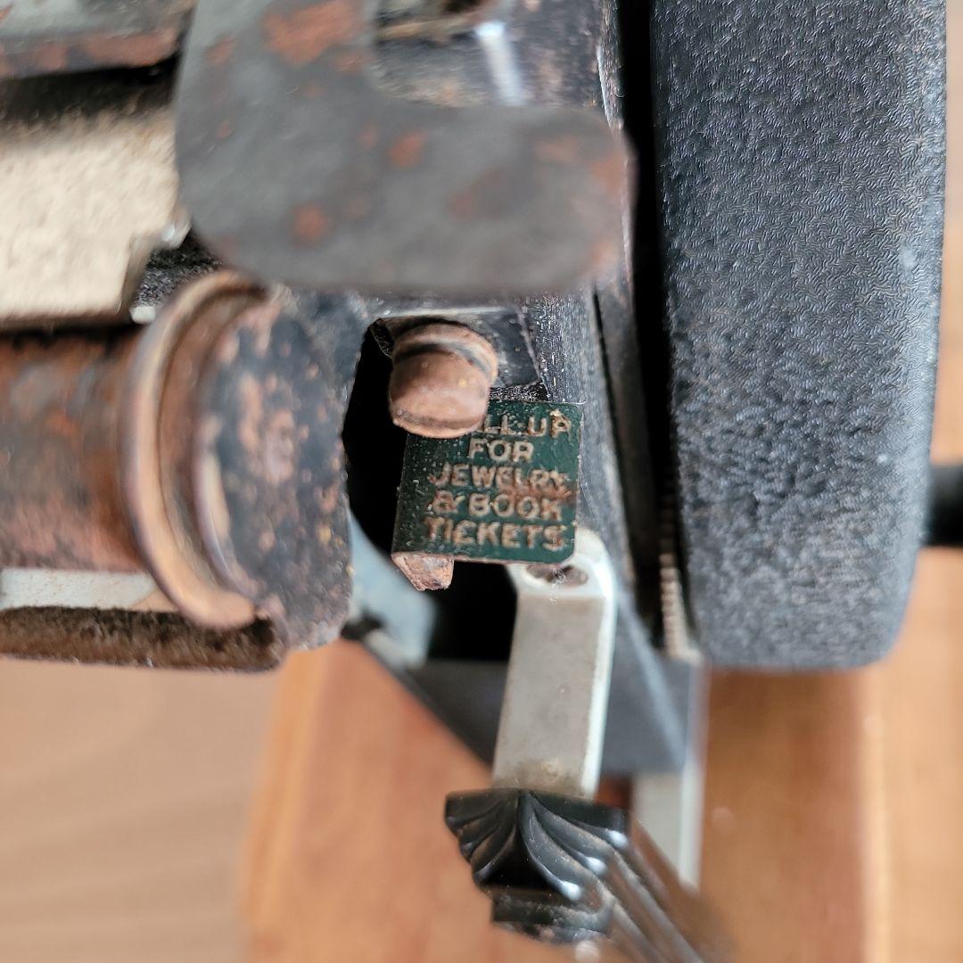 ビンテージ モナーチ価格タグマーキングシステム 工業用アールデコ