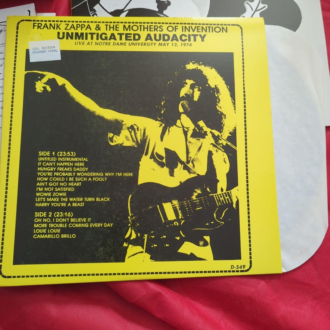 希少　FRANK ZAPPA BEAT THE BOOTS! 限定LPbox